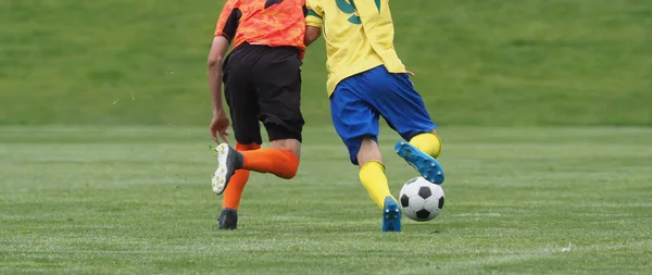 Partita di calcio in Giappone — Foto Stock