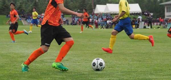 Japonya 'da futbol maçı — Stok fotoğraf