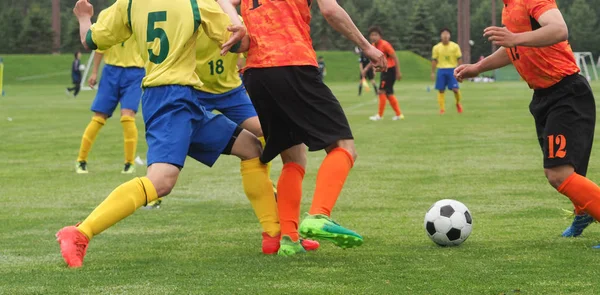 Voetbalwedstrijd in Japan — Stockfoto