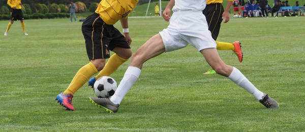 Jogo de futebol no japão — Fotografia de Stock