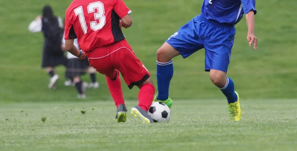 Partido de fútbol en Japón —  Fotos de Stock