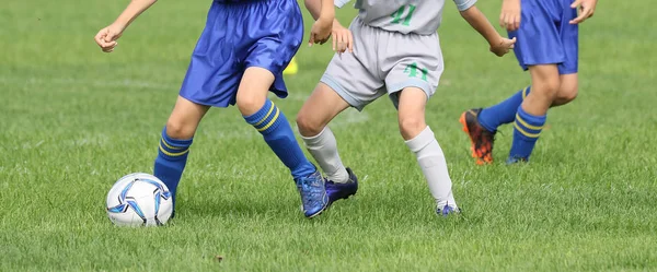 Partido de fútbol en Japón — Foto de Stock