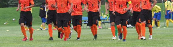 Football game in japan — Stock Photo, Image