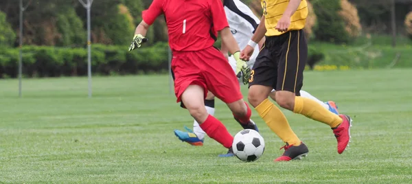 Partita di calcio in Giappone — Foto Stock