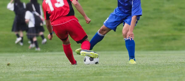 Partido de fútbol en Japón —  Fotos de Stock