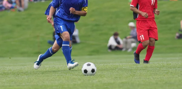 Jogo de futebol no japão — Fotografia de Stock