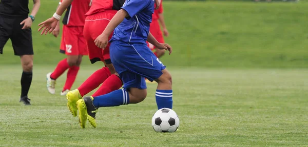 Jogo de futebol no japão — Fotografia de Stock