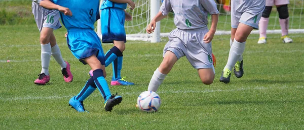 Partido de fútbol en Japón — Foto de Stock