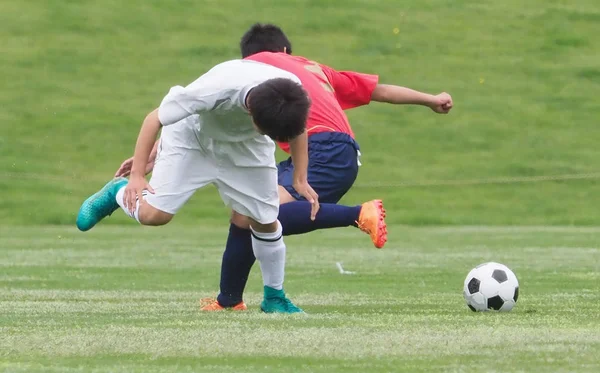日本のサッカーゲーム — ストック写真