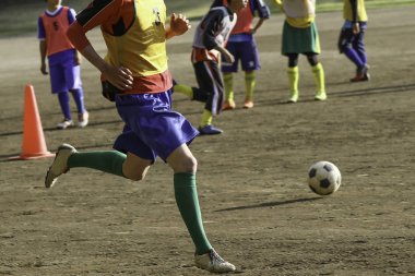 Japonya Futbol antrenmanı