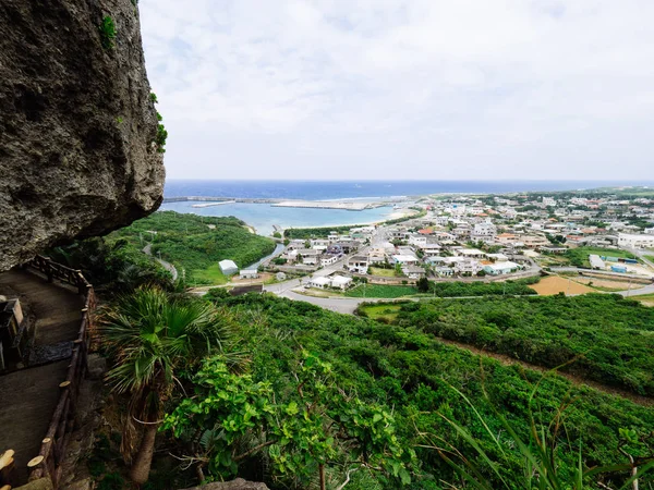 Krajobraz wyspa yonaguni — Zdjęcie stockowe