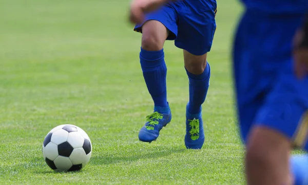 Football game in japan — Stock Photo, Image