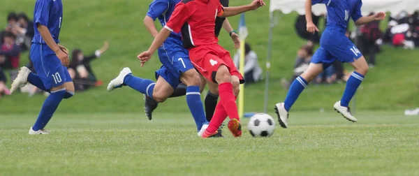 Football game in japan — Stock Photo, Image