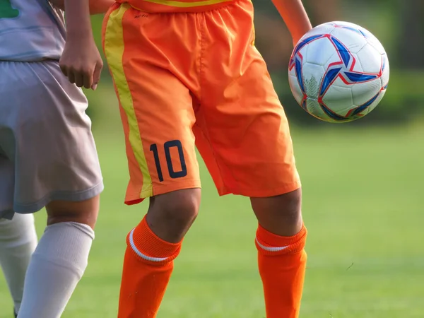 Jogo de futebol no japão — Fotografia de Stock