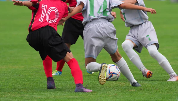 Voetbalwedstrijd in Japan — Stockfoto