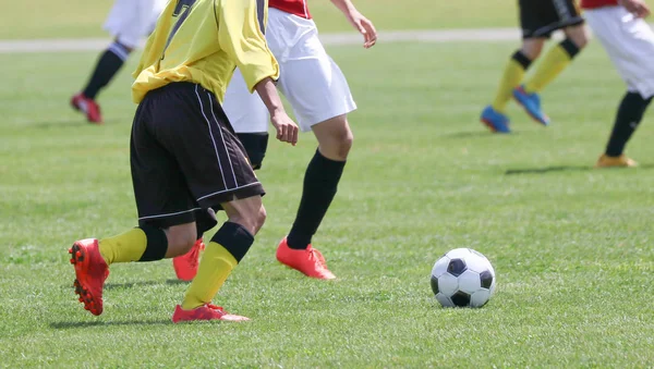 Fotbalový zápas v Japonsku — Stock fotografie