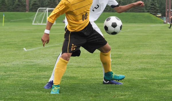 Voetbalwedstrijd in Japan — Stockfoto