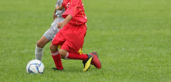 일본에서의 축구 경기 — 스톡 사진