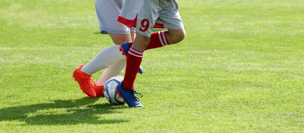 일본에서의 축구 경기 — 스톡 사진