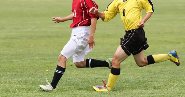 Partita di calcio in Giappone — Foto Stock