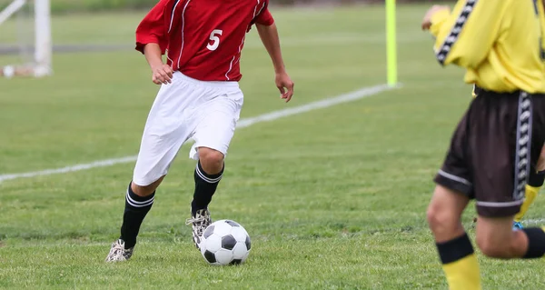 Partido de fútbol en Japón — Foto de Stock