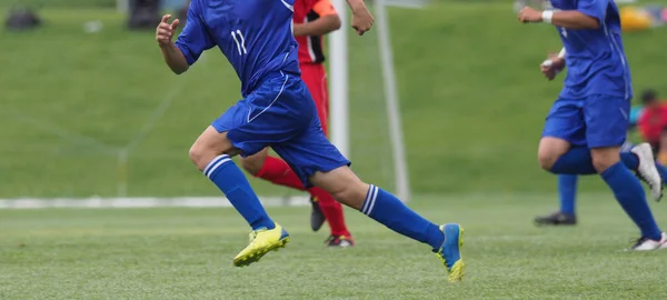 Partido de fútbol en Japón — Foto de Stock