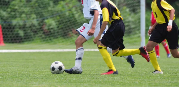 Partido de fútbol en Japón — Foto de Stock