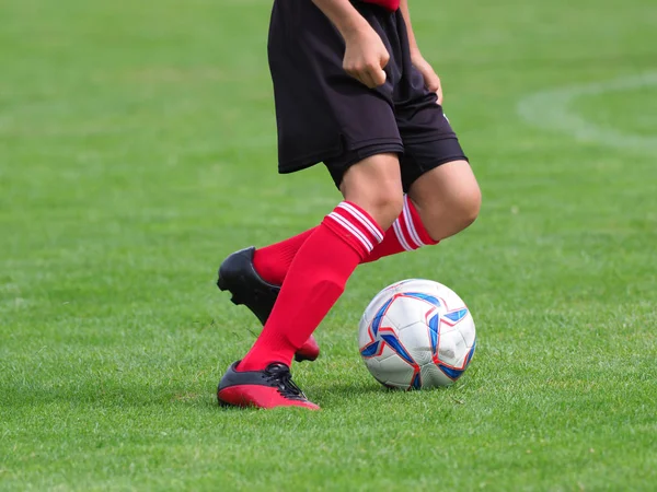 Voetbalwedstrijd in Japan — Stockfoto