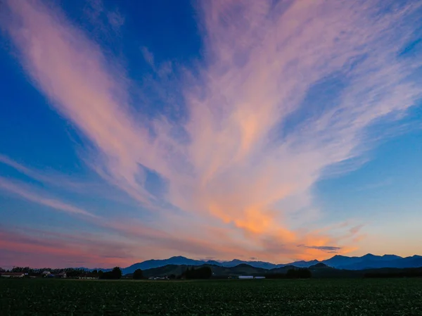 Tramonto Nel Cielo Serale — Foto Stock