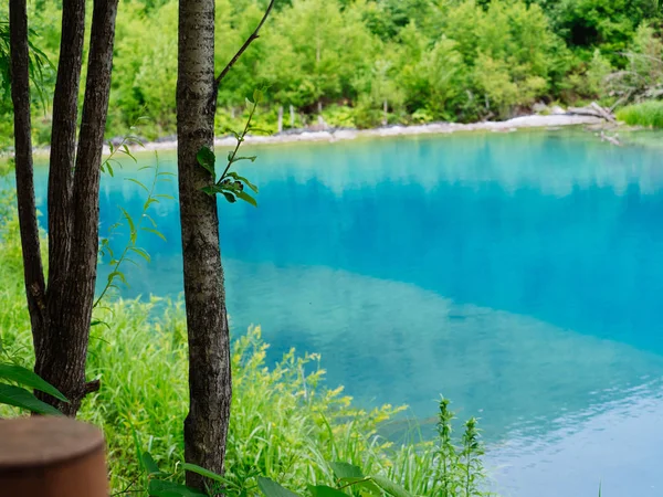 Lagoa Azul Hokkaido — Fotografia de Stock