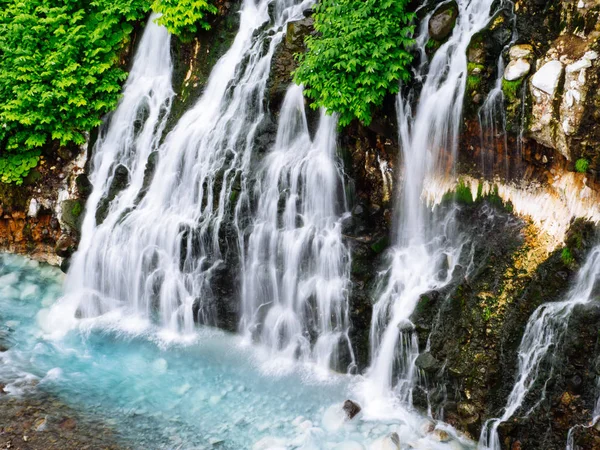 Waterfall Summer Hokkaido — Stock Photo, Image