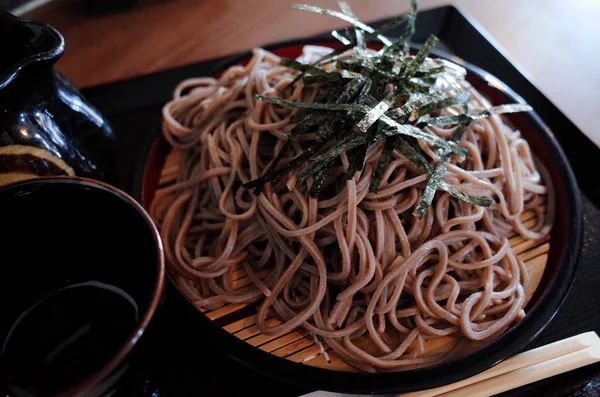 Soba Dalam Makanan Jepang — Stok Foto