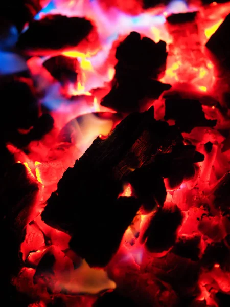 Coal Flame Camp — Stock Photo, Image