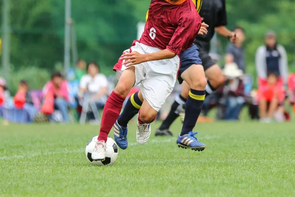 Ποδόσφαιρο Ποδοσφαίρου Στην Ιαπωνία — Φωτογραφία Αρχείου
