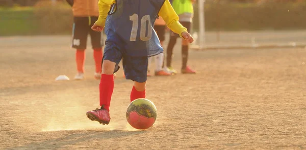 Fußballtraining Japan — Stockfoto