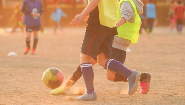 Japonya Futbol Antrenmanı — Stok fotoğraf