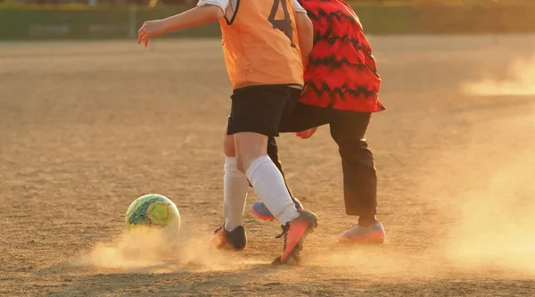 Практика Футболу Японії — стокове фото