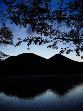 sonbahar manzarada hokkaido