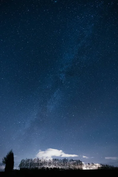 Galaxia Vía Láctea Hokkaido — Foto de Stock