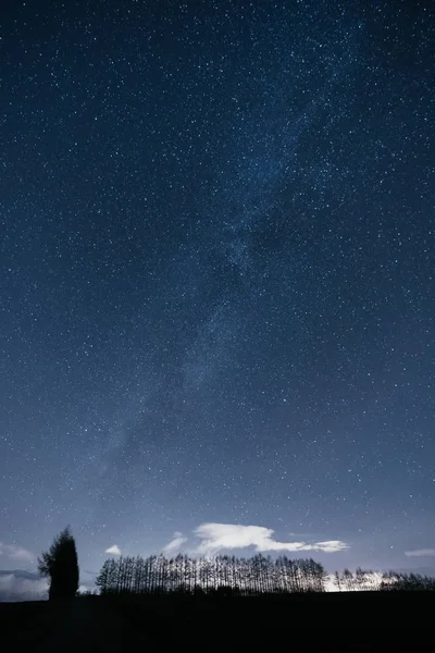 Galaxia Vía Láctea Hokkaido —  Fotos de Stock