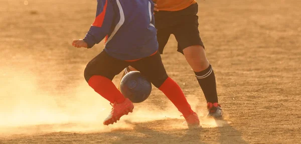 Voetbal Praktijk Japan — Stockfoto