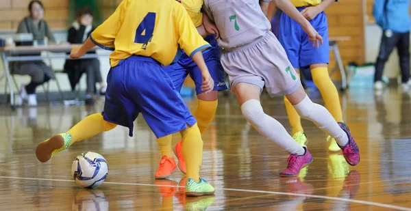 Futsal Spel Japan — Stockfoto