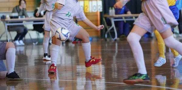 Jogo Futsal Japão — Fotografia de Stock