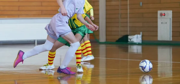 Juego Futsal Japón — Foto de Stock