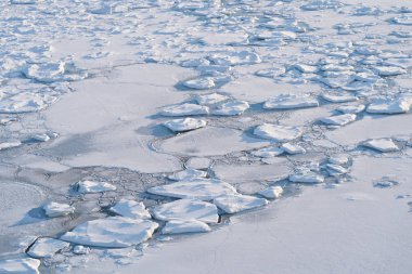 drift buz kış Hokkaido'da