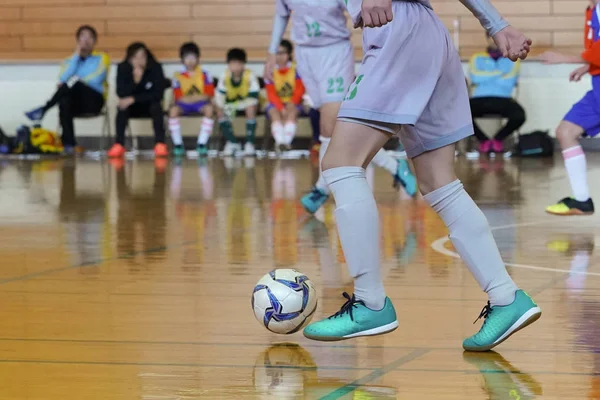 Jogo Futsal Japão — Fotografia de Stock