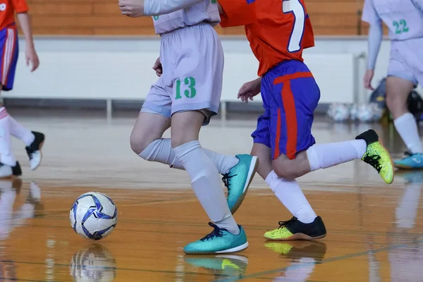 Futsal Játék Japánban — Stock Fotó