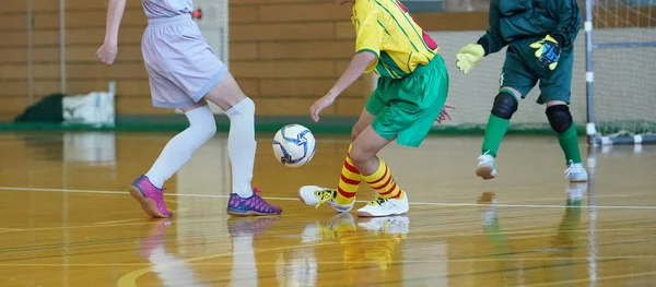 Futsal Spel Japan — Stockfoto