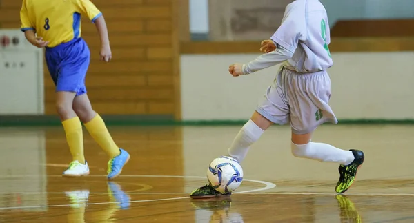 日本のフットサル ゲーム — ストック写真