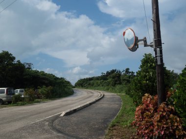 Yaz Okinawa'da manzara